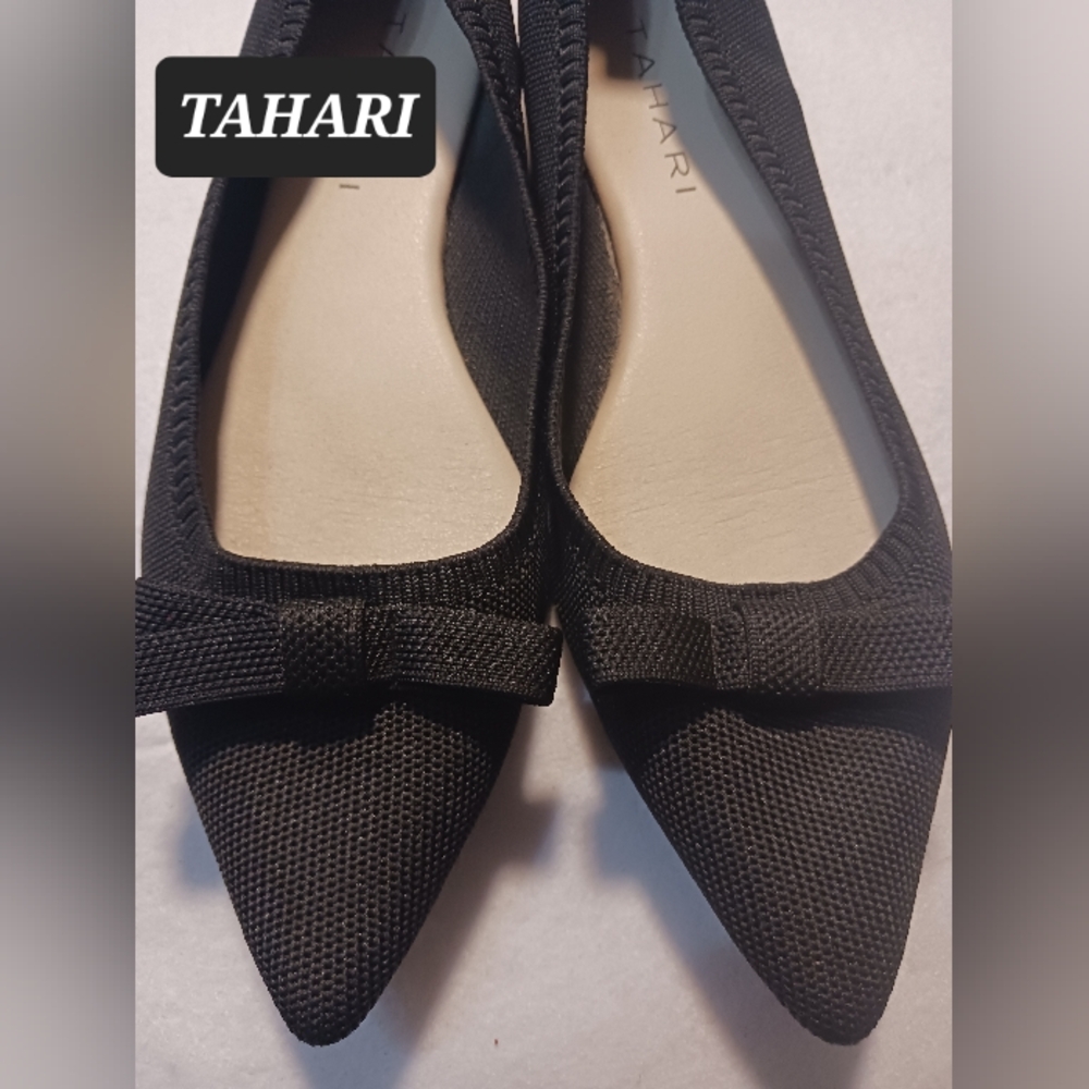 TAHARI FLATS Shoes Womens Size 10 ATHENS STYLE